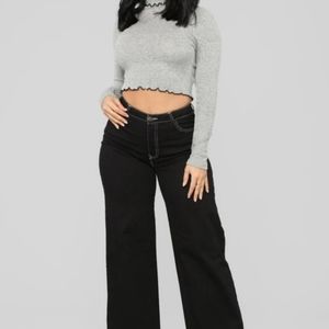 Fashion nova cropped sweater